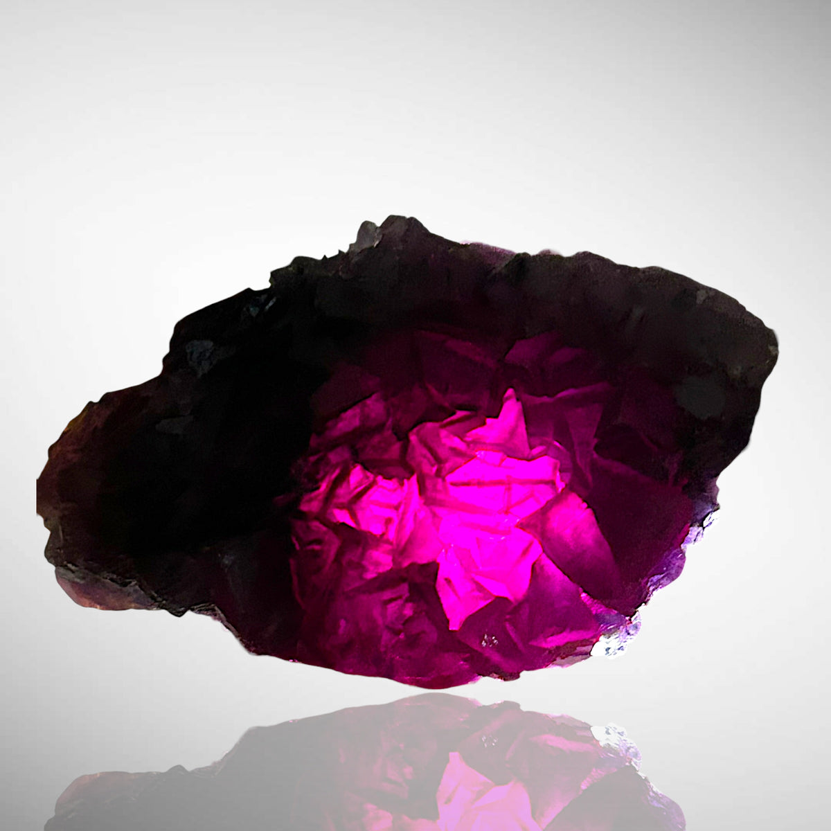 Alpine Fluorite - Summit Cleft, Weisseck, Austria