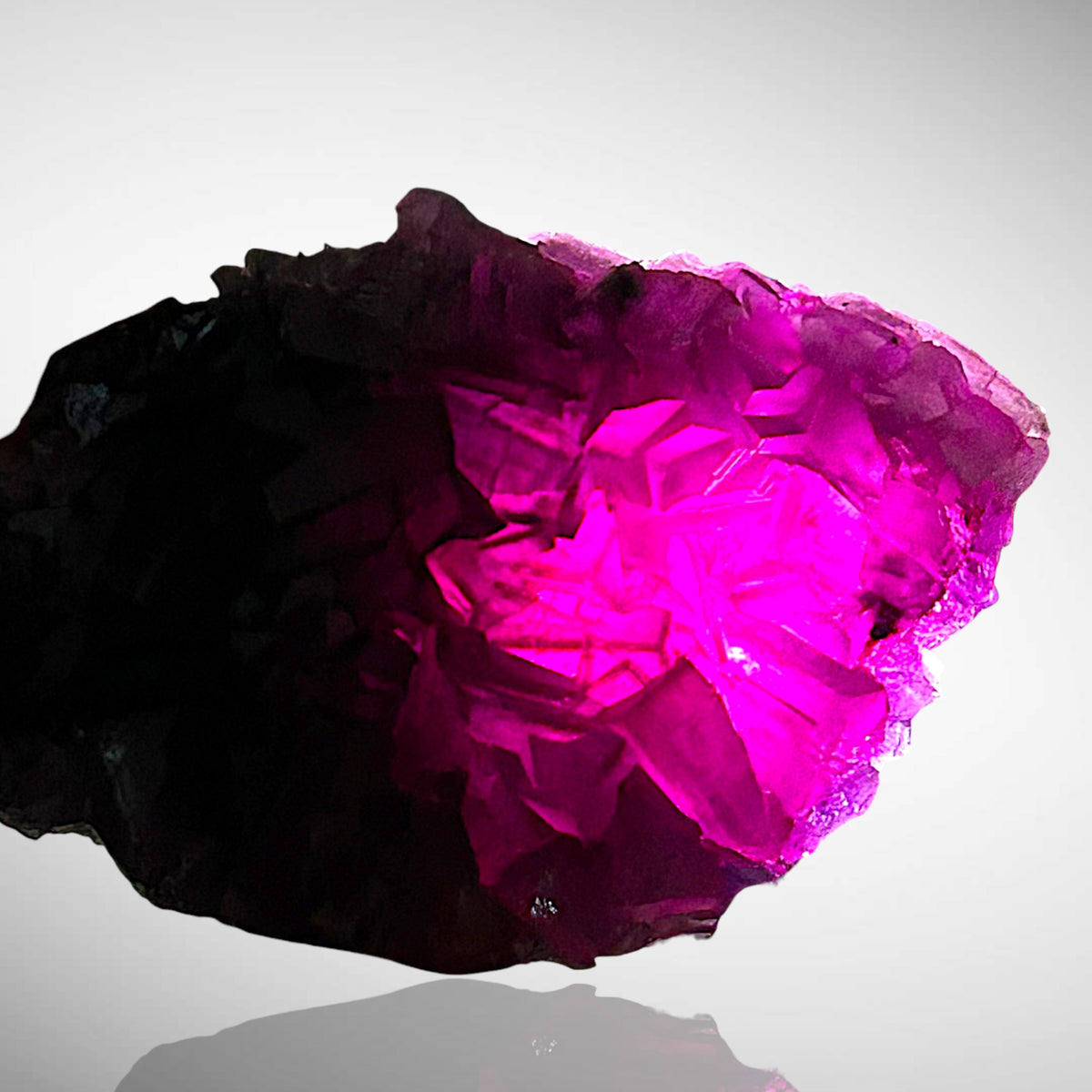 Alpine Fluorite - Summit Cleft, Weisseck, Austria