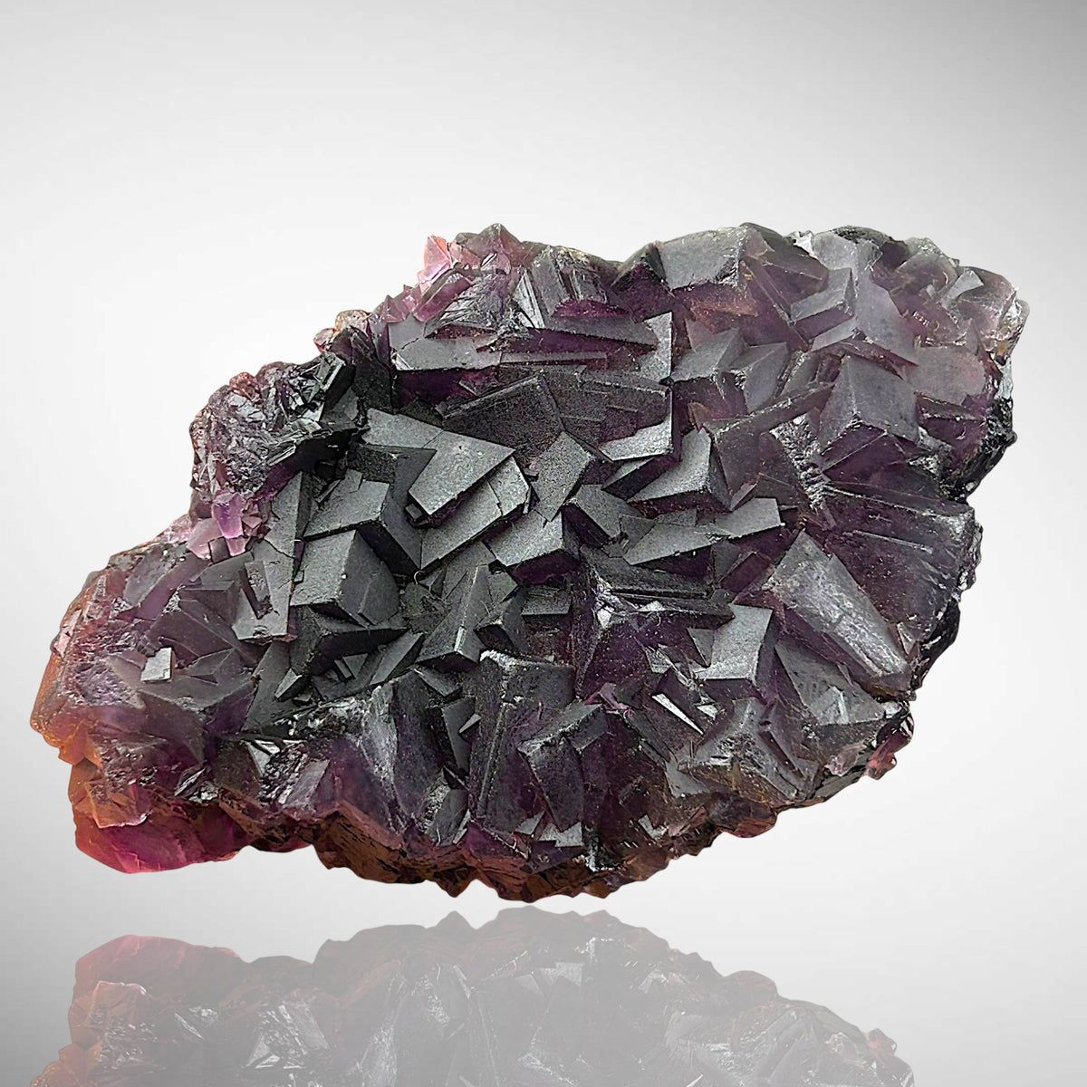 Alpine Fluorite - Summit Cleft, Weisseck, Austria