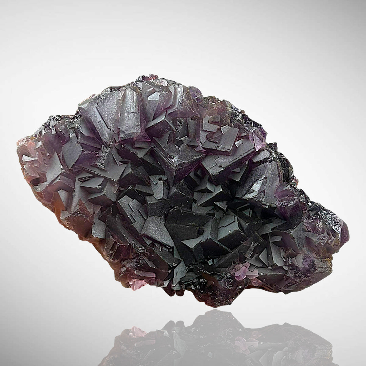 Alpine Fluorite - Summit Cleft, Weisseck, Austria