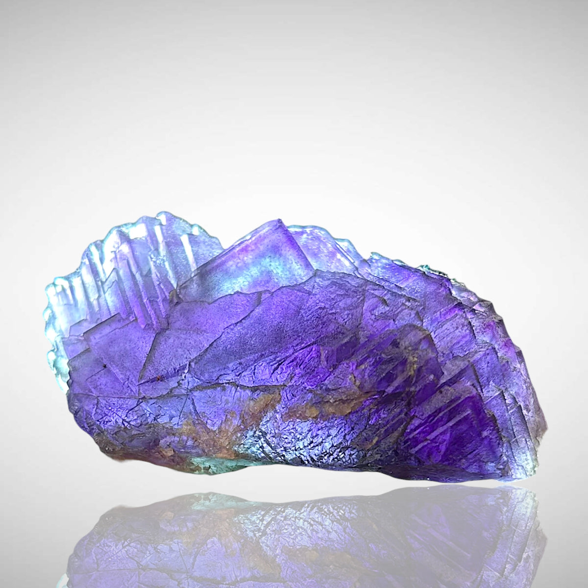 Alpine Fluorite - Summitcleft, Weisseck, Alps