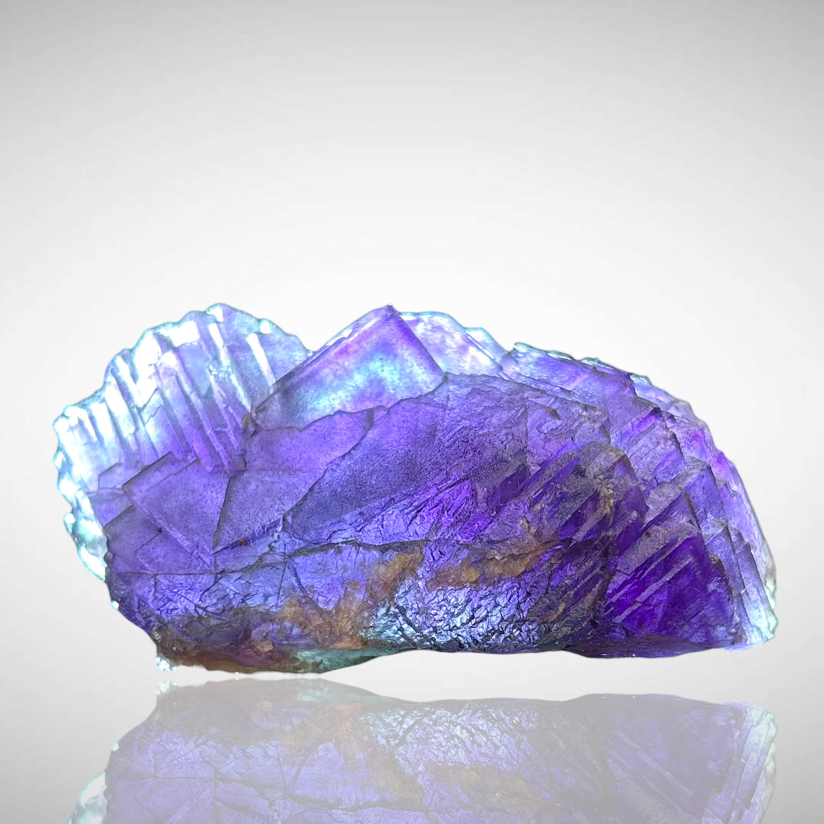 Alpine Fluorite - Summitcleft, Weisseck, Alps