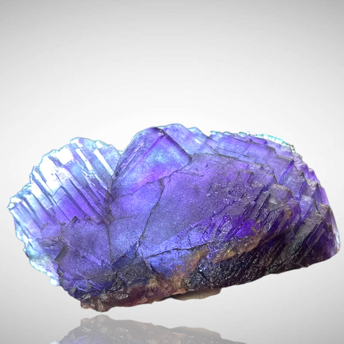 Alpine Fluorite - Summitcleft, Weisseck, Alps