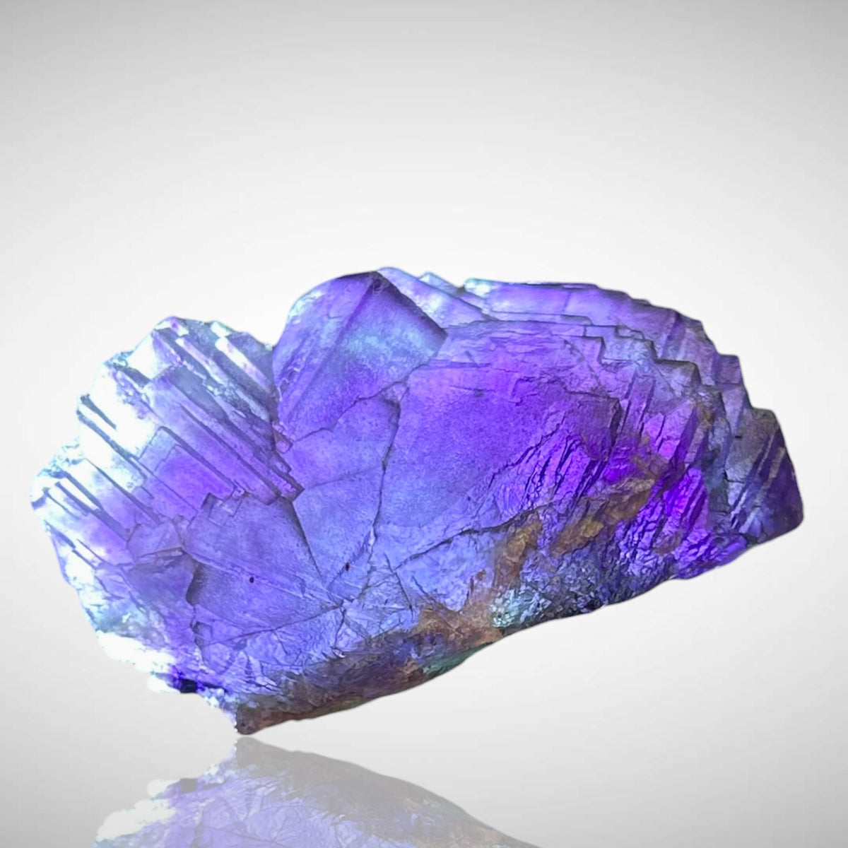 Alpine Fluorite - Summitcleft, Weisseck, Alps