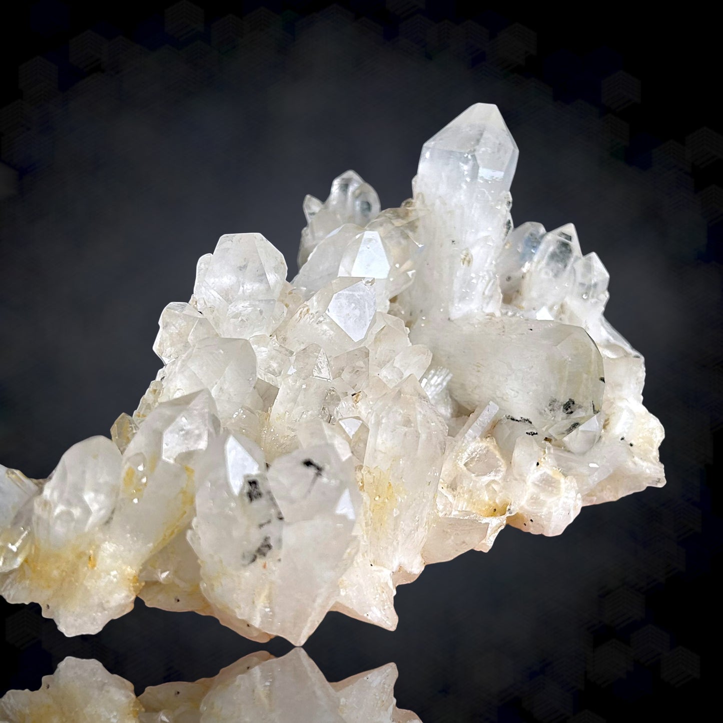 Museum-Sized Rock Crystal with XXL Japanese Law twin