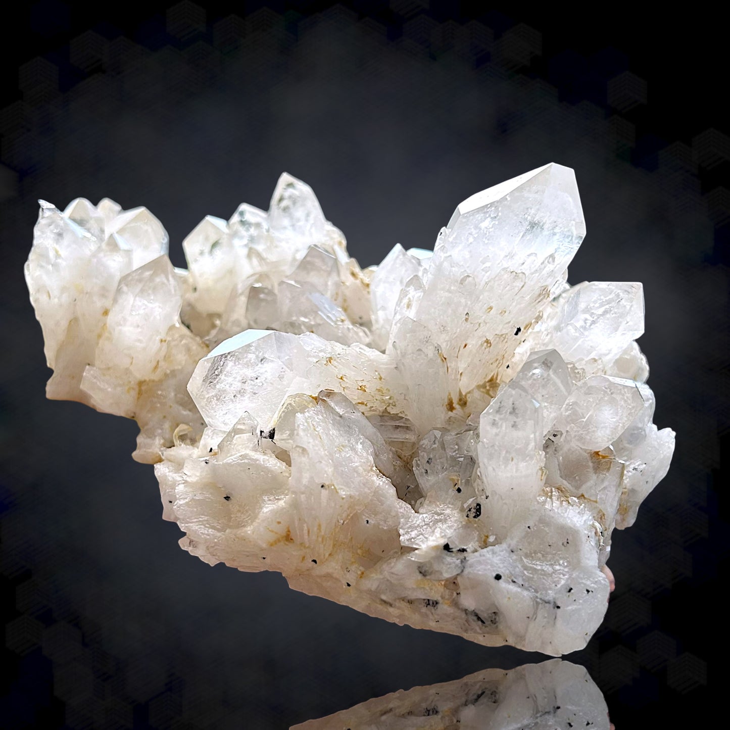 Museum-Sized Rock Crystal with XXL Japanese Law twin