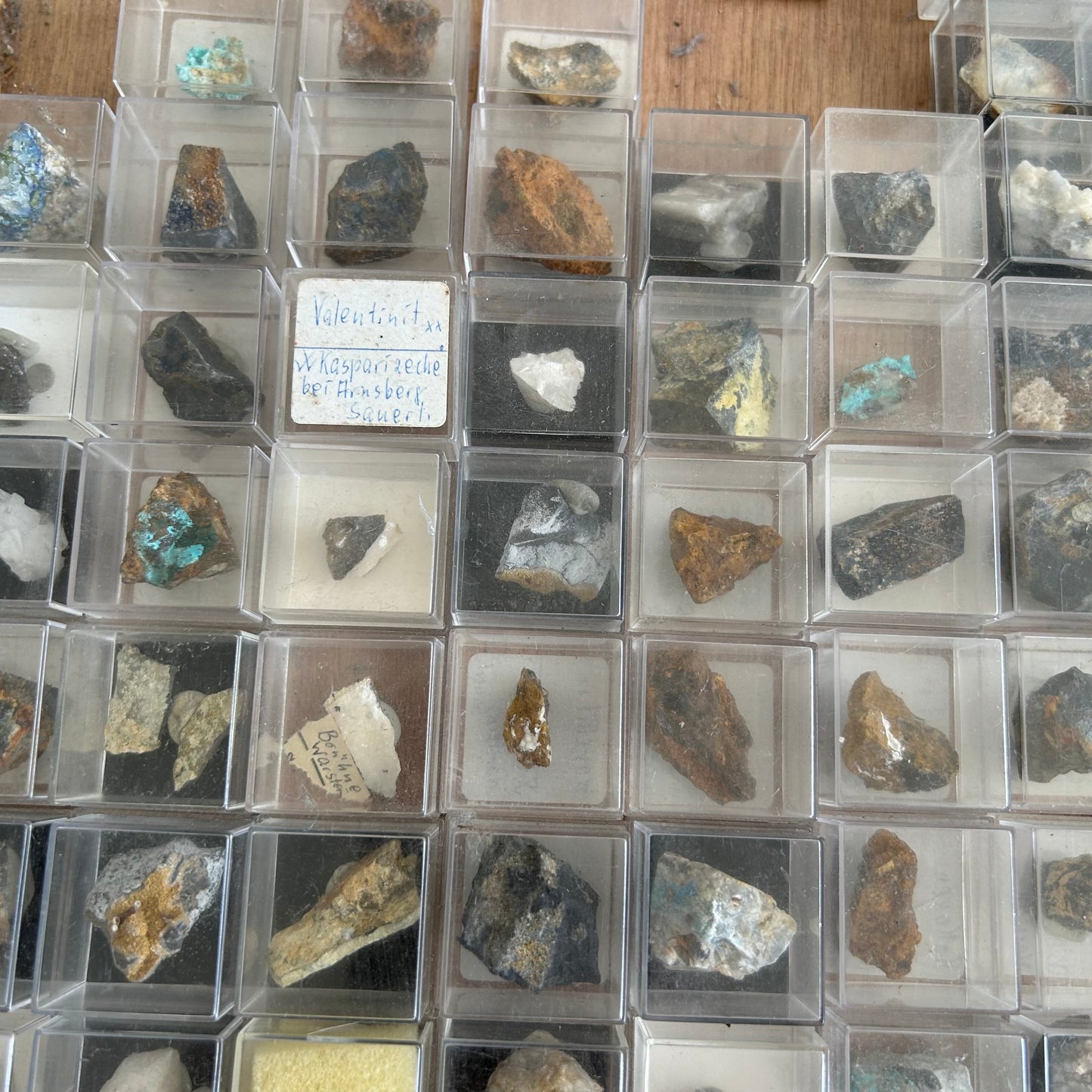 Micromount-Sammlung „Sauerland-Raritäten“ 350 Stück