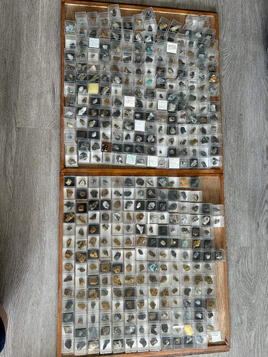 Micromount collection „Sauerland rarities“ 350 pieces
