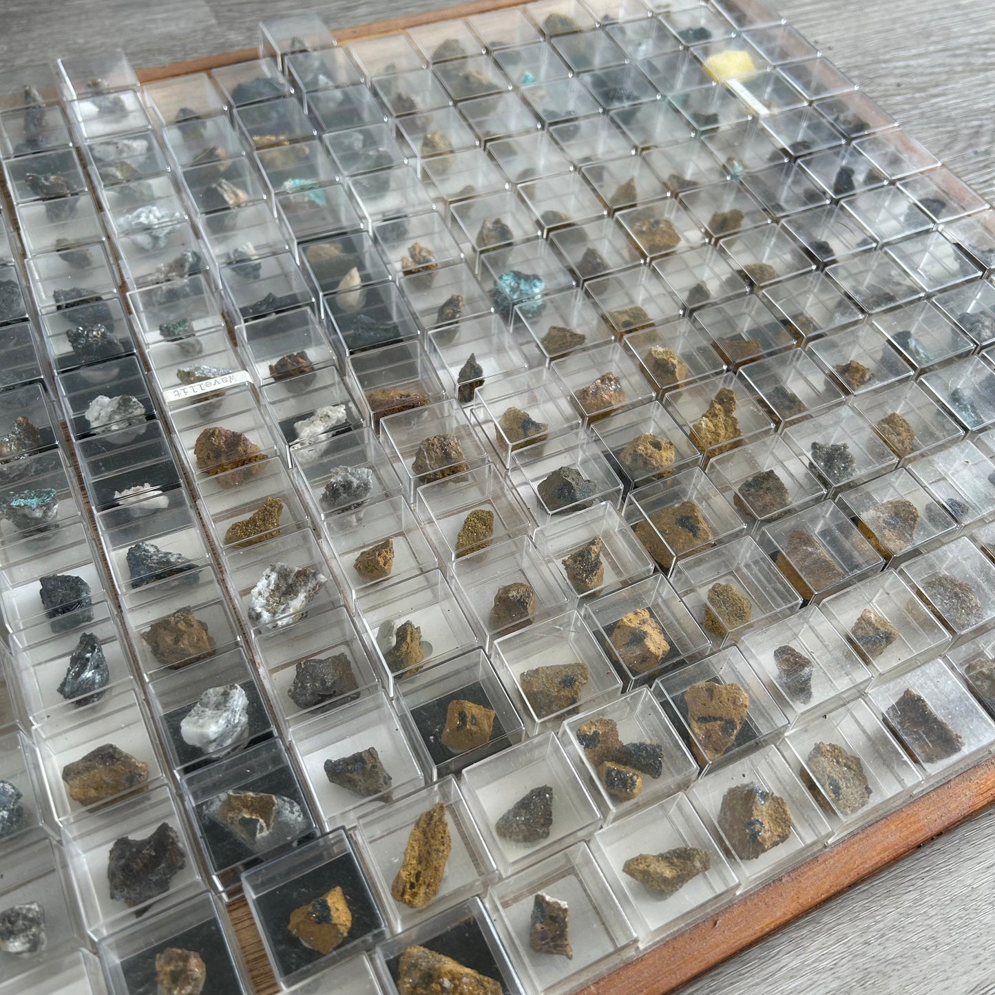 Micromount-Sammlung „Sauerland-Raritäten“ 350 Stück