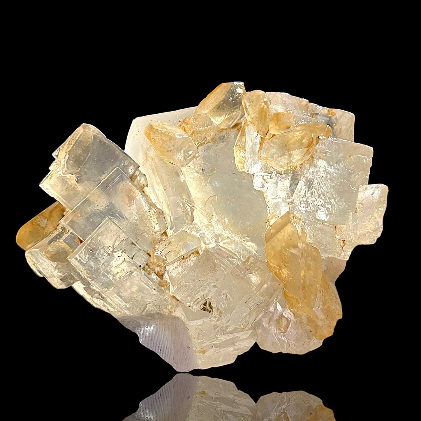 Halite, Gypsum - Bleicherode, Germany