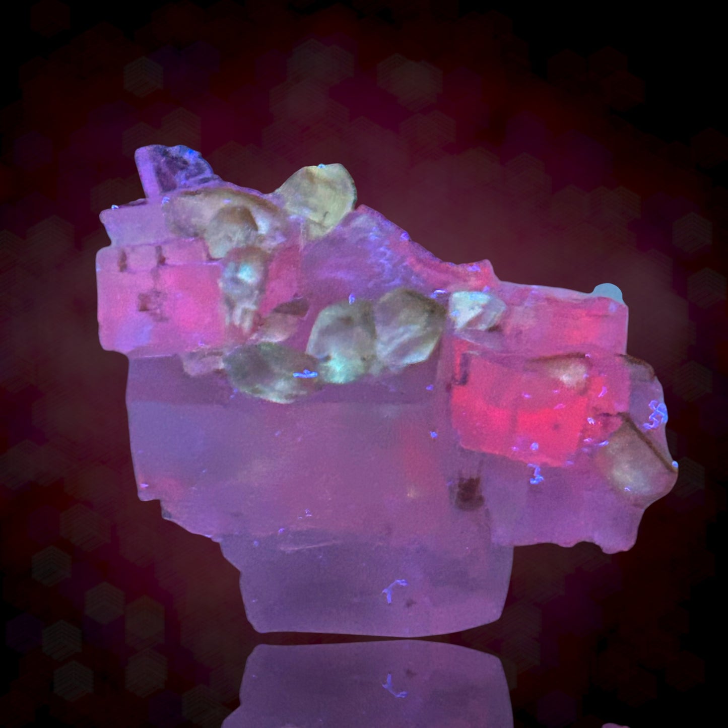 Halite, Gypsum - Bleicherode, Germany