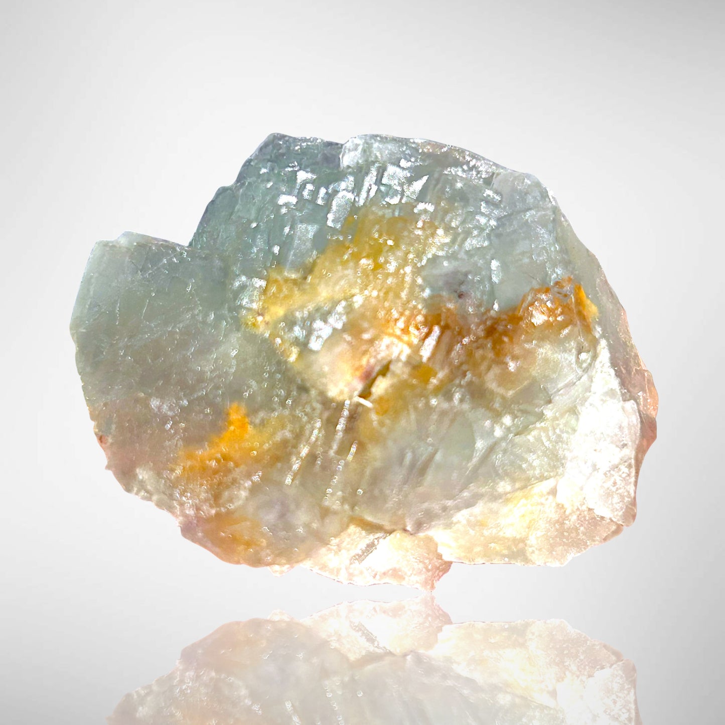 Polarblue Fluorite - Summit Cleft, Weisseck