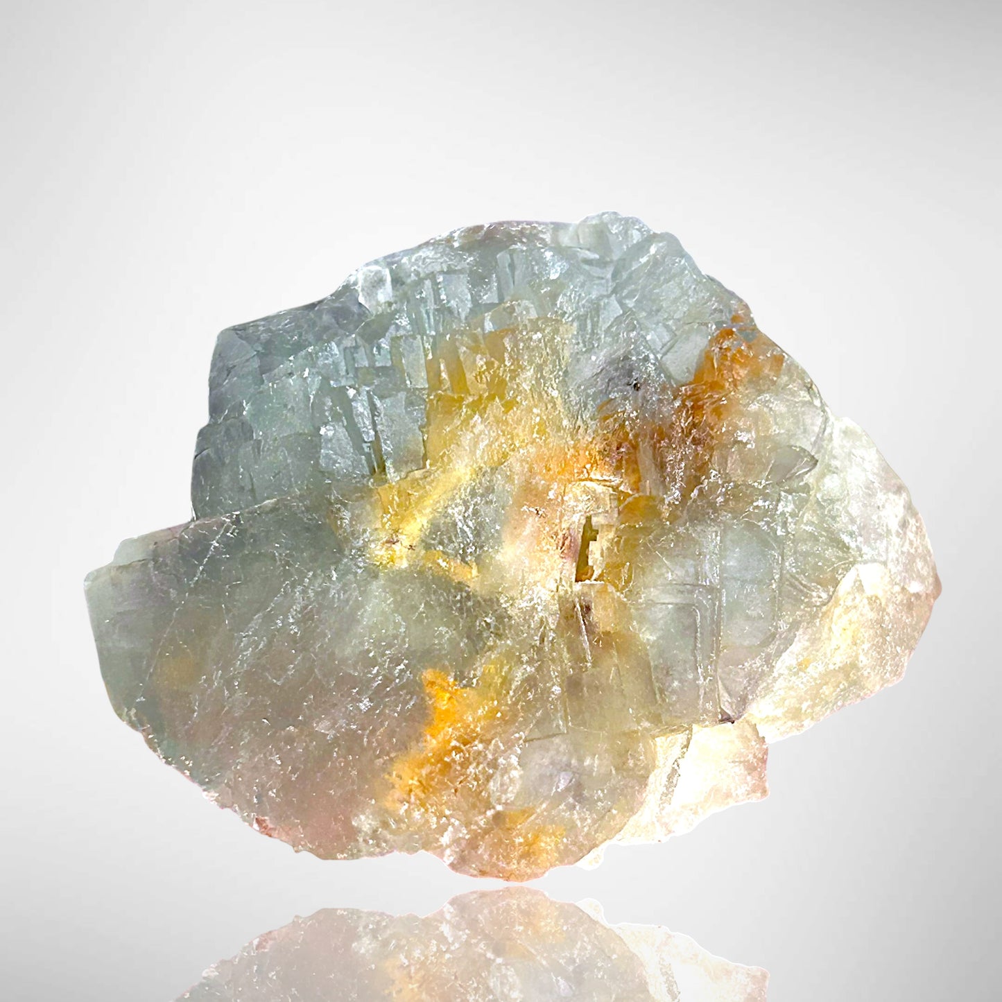 Polarblue Fluorite - Summit Cleft, Weisseck