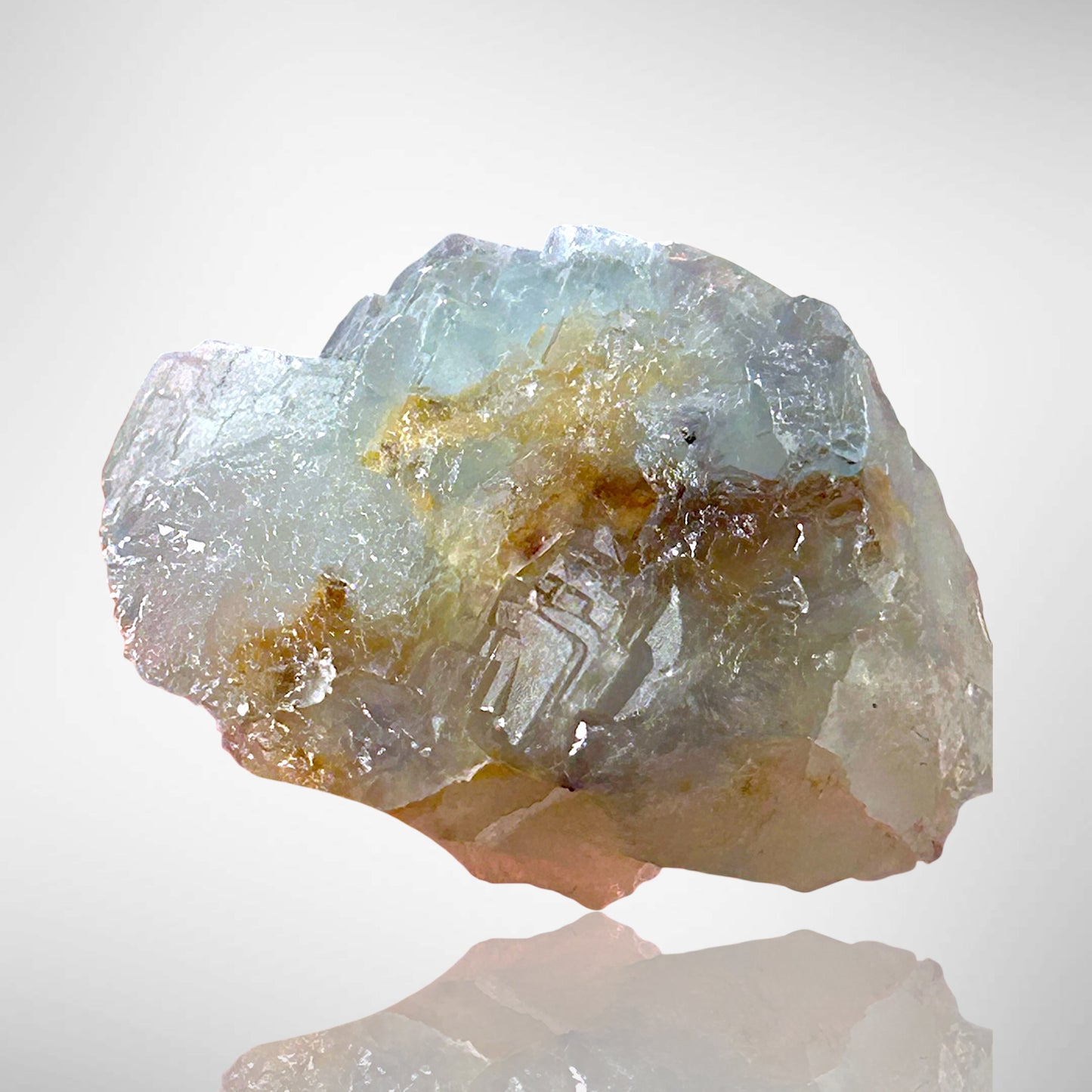 Polarblue Fluorite - Summit Cleft, Weisseck