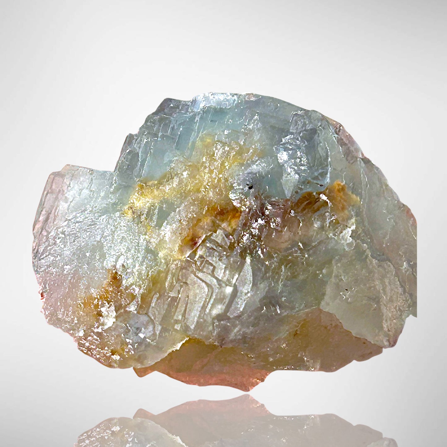 Polarblue Fluorite - Summit Cleft, Weisseck