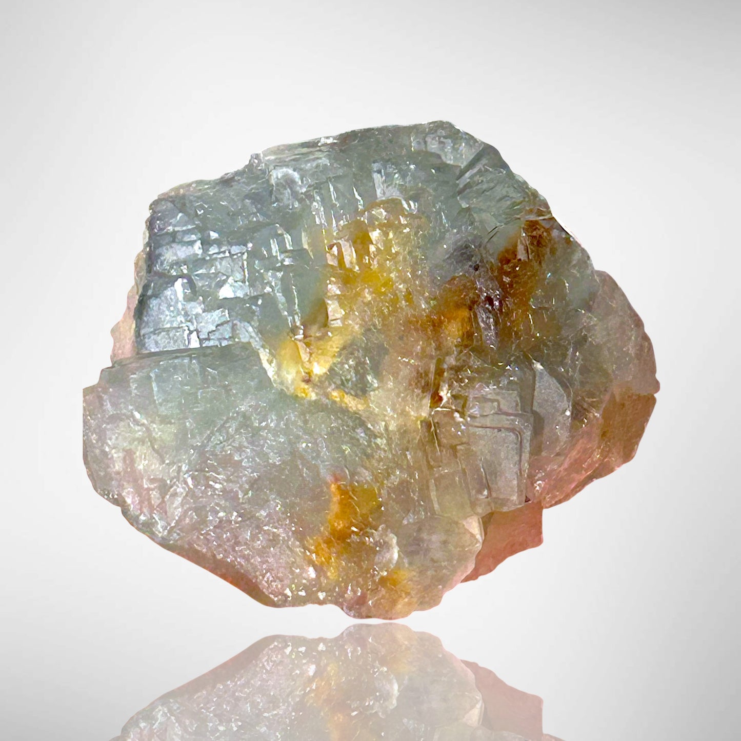 Polarblue Fluorite - Summit Cleft, Weisseck