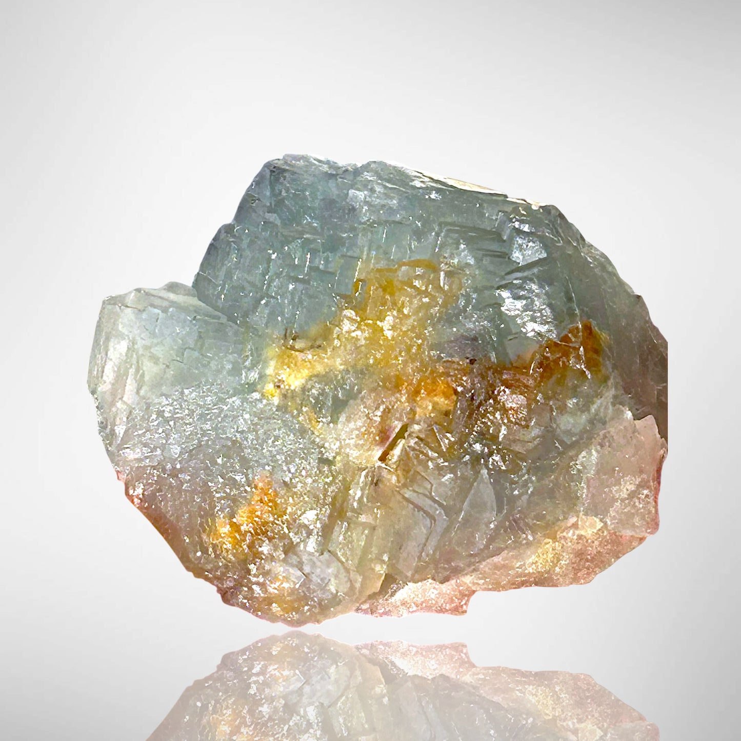 Polarblue Fluorite - Summit Cleft, Weisseck