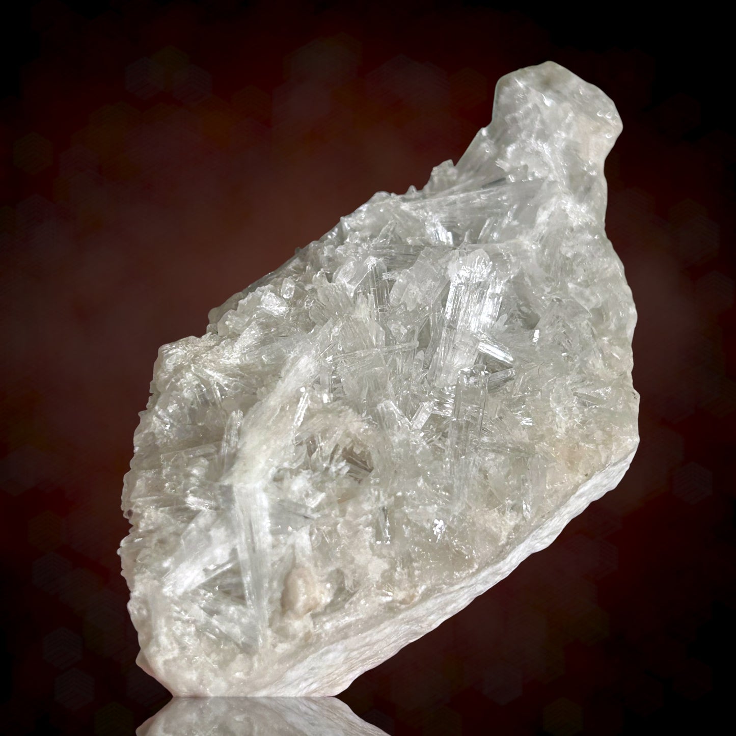Hydroboracite on Anhydrite - Kohnstein Quarry, Thuringia