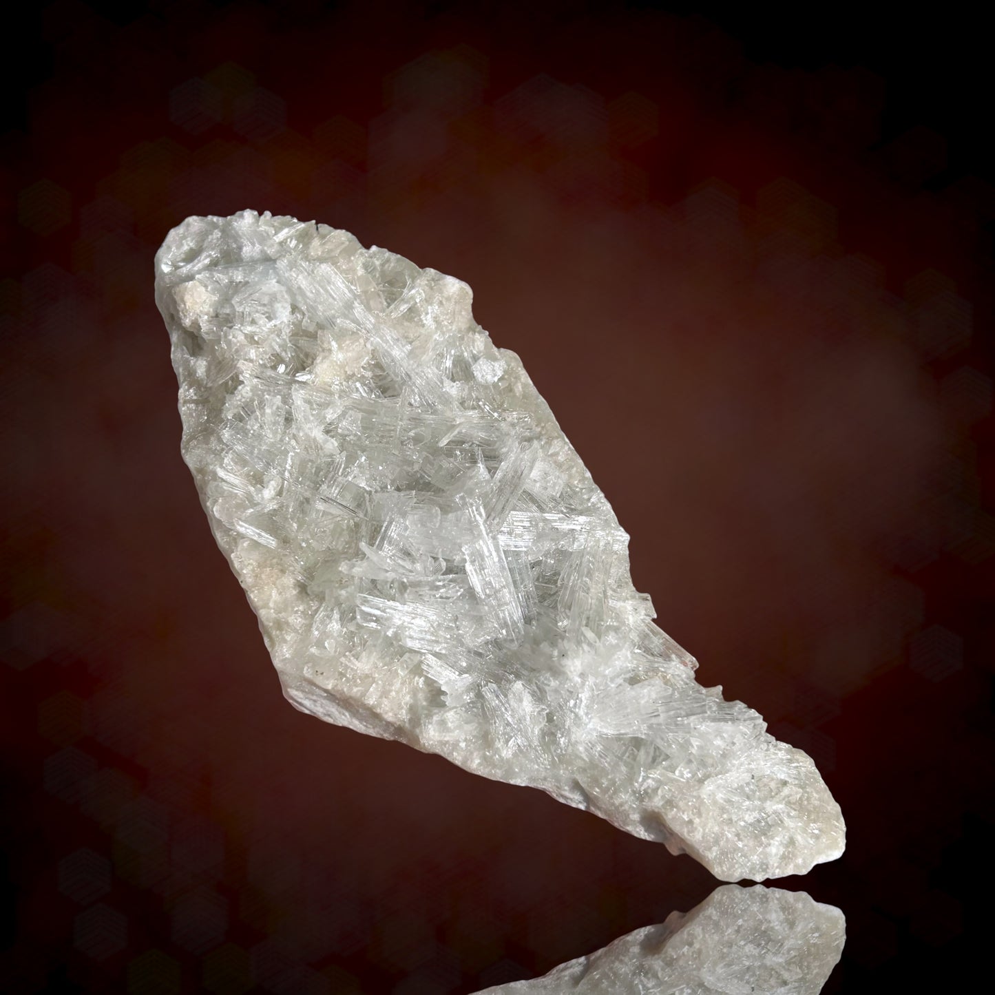 Hydroboracite on Anhydrite - Kohnstein Quarry, Thuringia