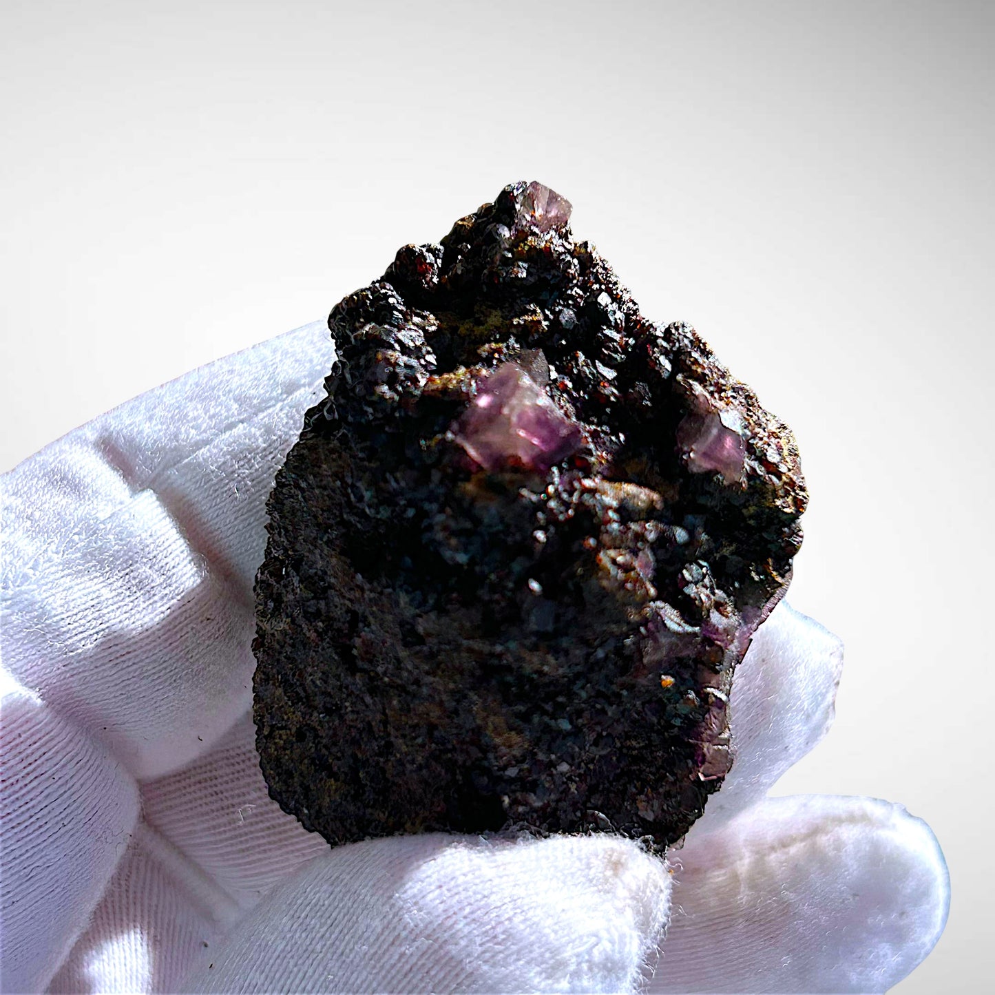 Fluorite on Sphalerite - Woelsendorf, Germany