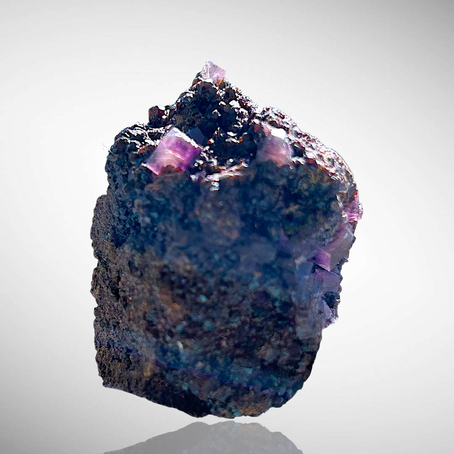 Fluorite on Sphalerite - Woelsendorf, Germany