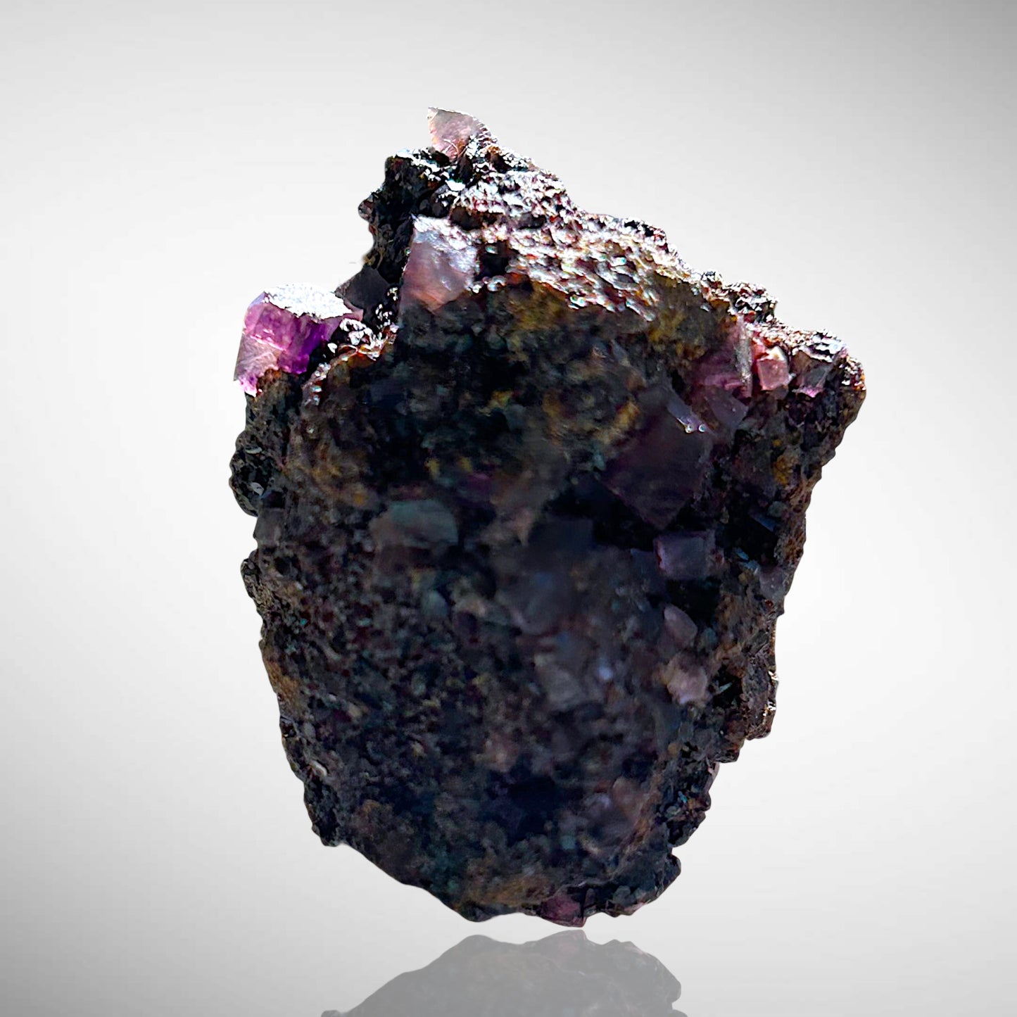 Fluorite on Sphalerite - Woelsendorf, Germany