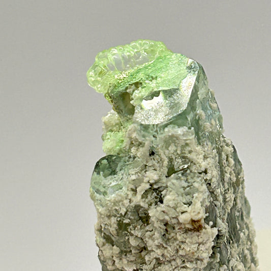 Hyalite on Aquamarine x - Erongo, Namibia