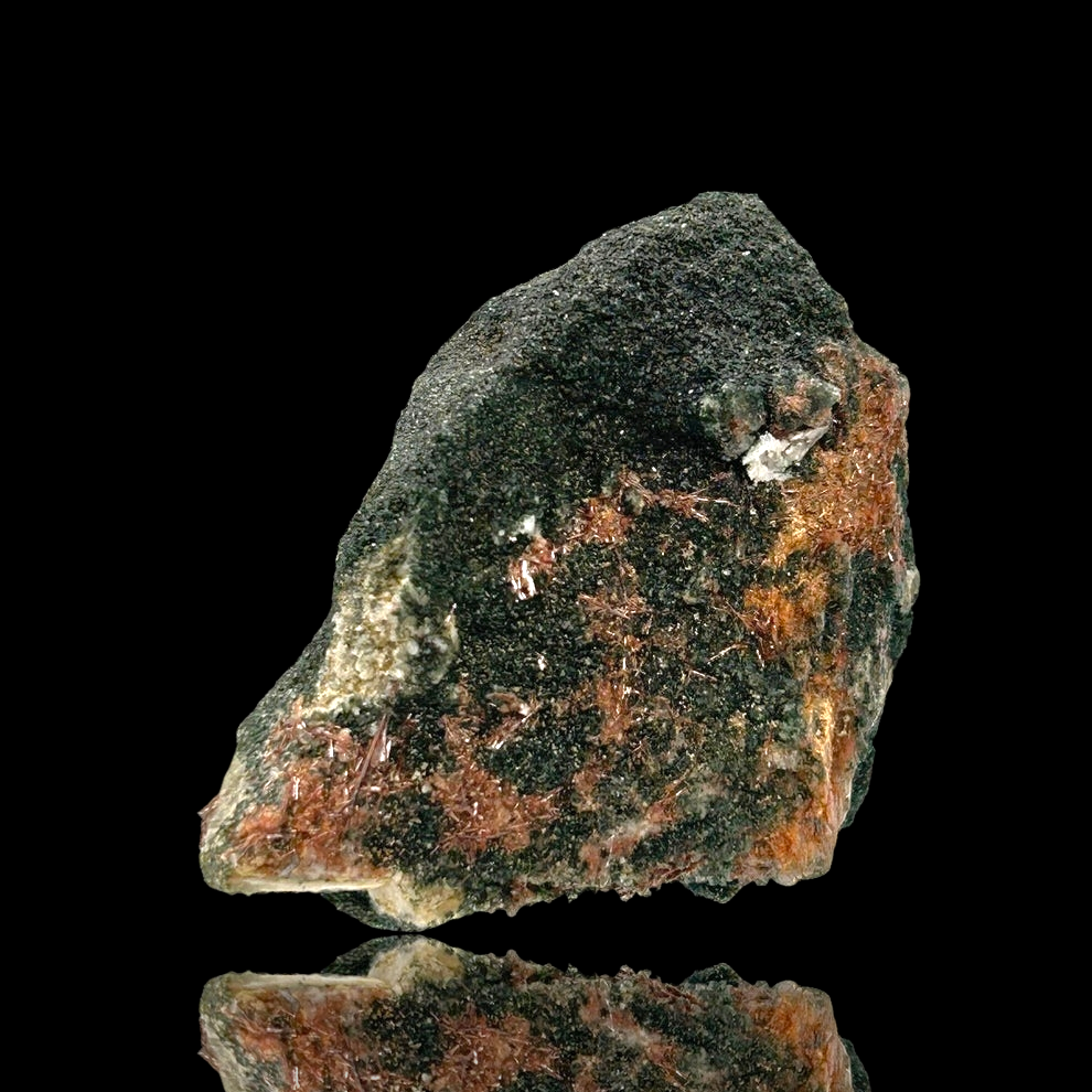 Sagenite (Rutile) on Microcline - Rauris, Austria