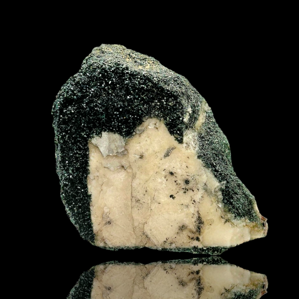 Sagenite (Rutile) on Microcline - Rauris, Austria