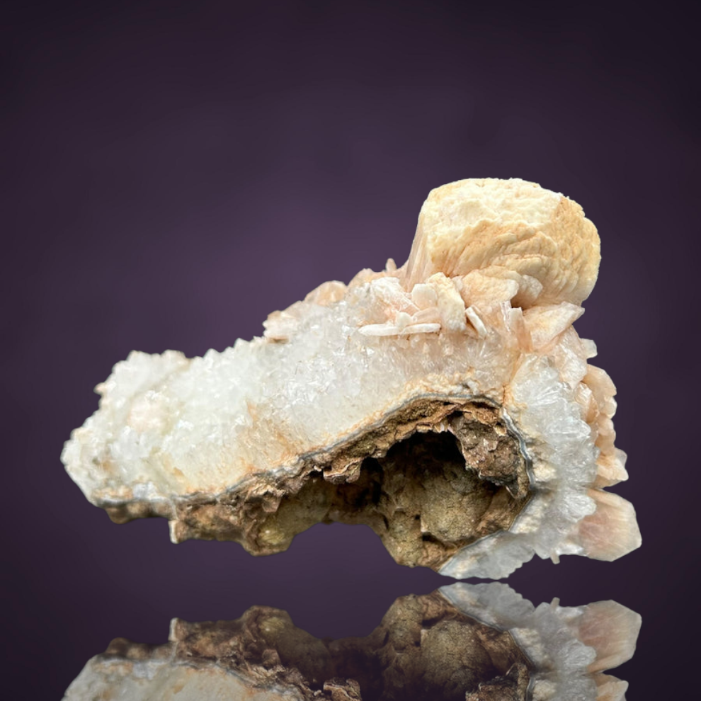 Stilbit & Quarz - Grootberg, Kunene, Namibia