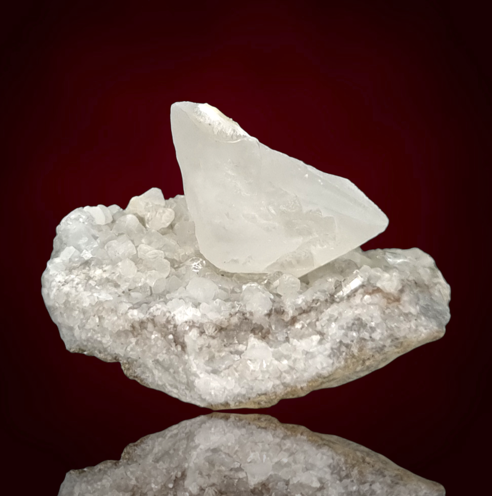 Calcit-Zwilling - Schaumburg, Niedersachsen