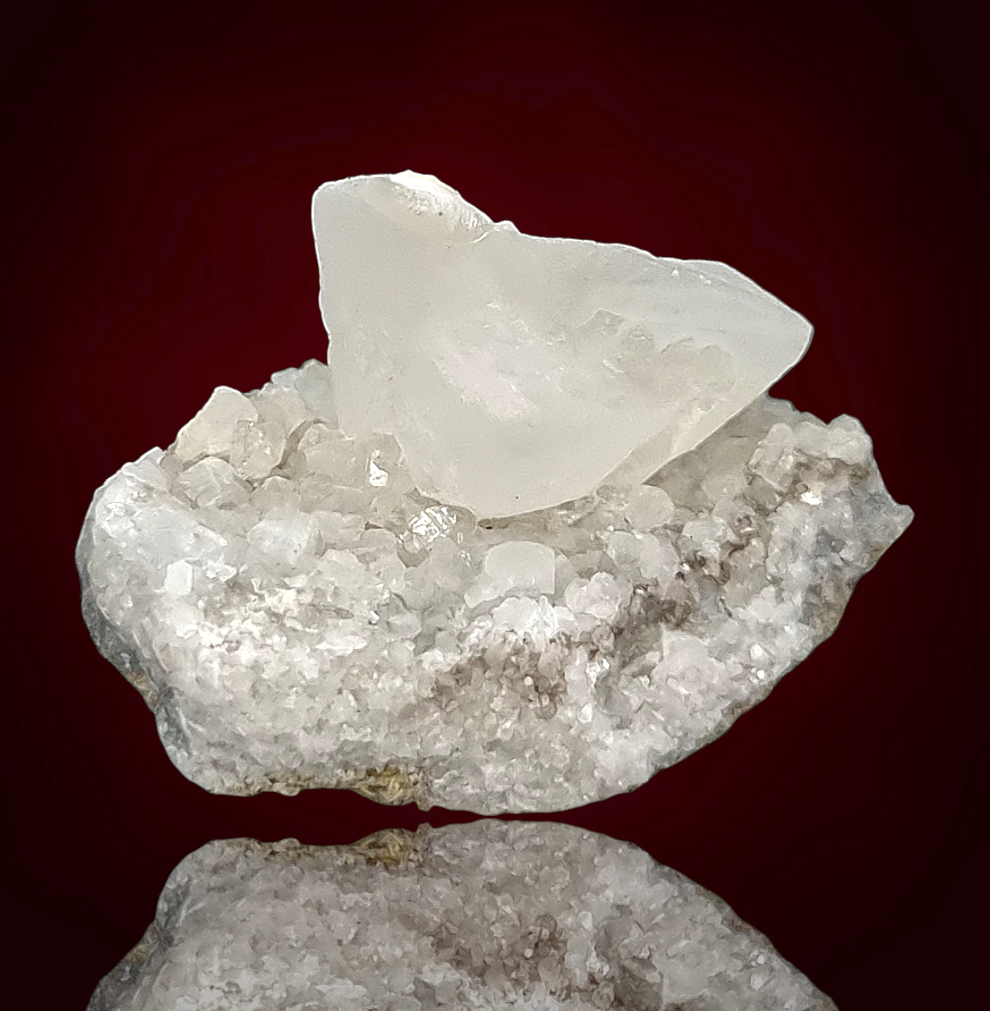 Calcit-Zwilling - Schaumburg, Niedersachsen