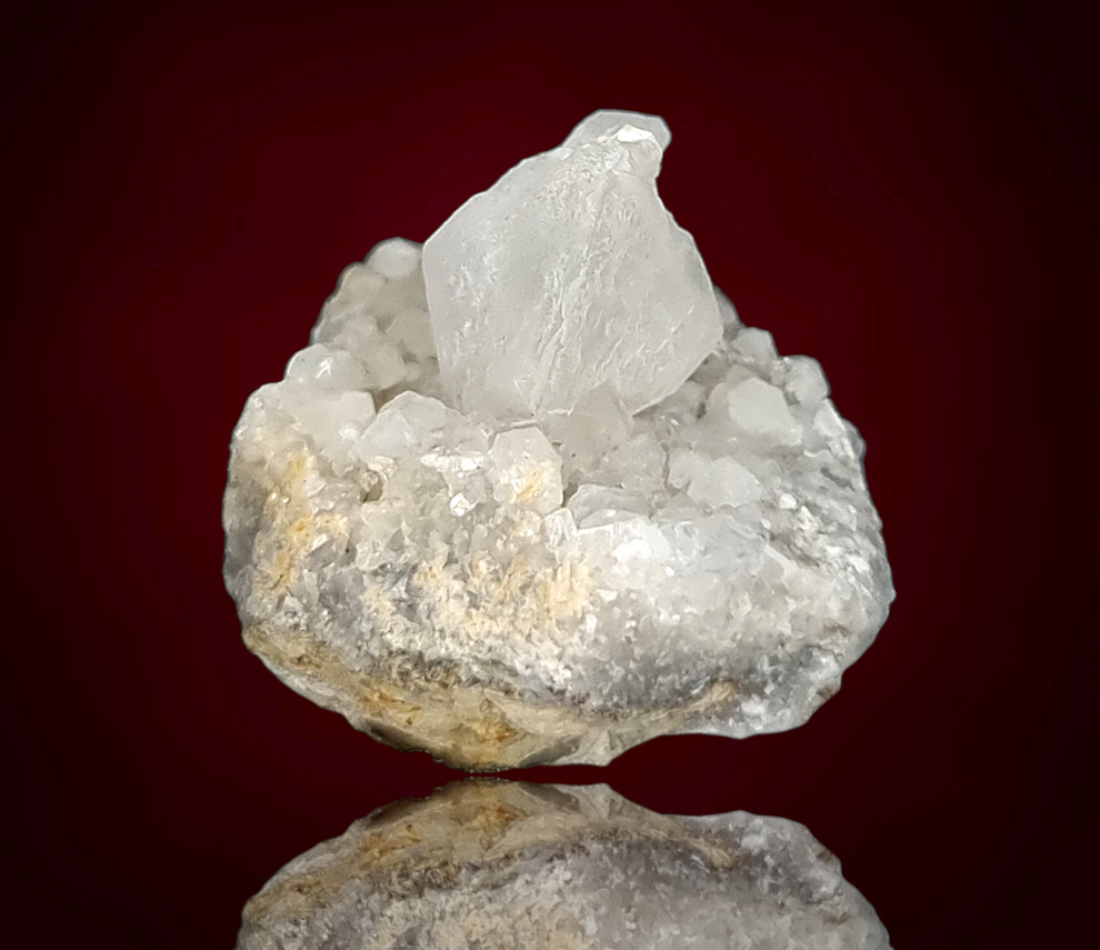 Calcit-Zwilling - Schaumburg, Niedersachsen