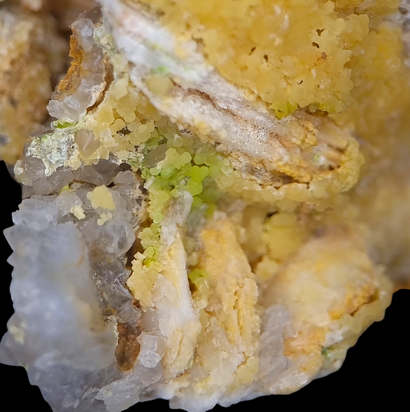 Mimetesit/Mimetite - Badenweiler, Schwarzwald/Black Forest