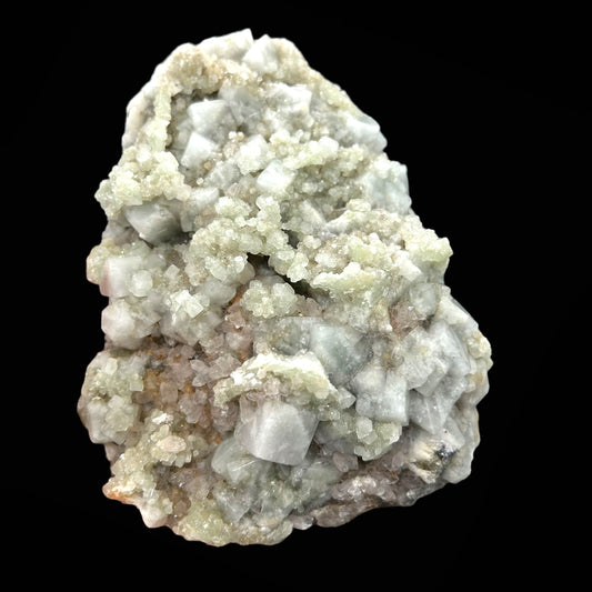 Two types of Fluorite, Quartz - Erongo, Namibia