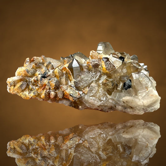 Hyalit/e & Rauchquarz/Smoky Quartz - Erongo, Namibia