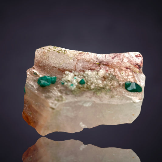 Dioptas/e & Quartz - Kaokoveld, Namibia