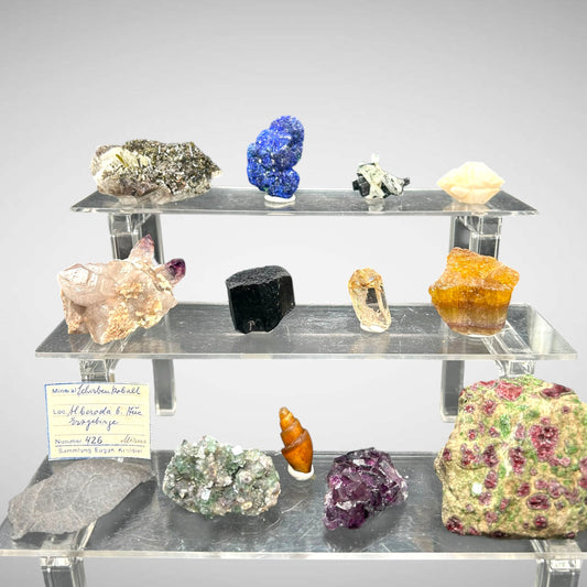 Mineraliensammlung weltweit