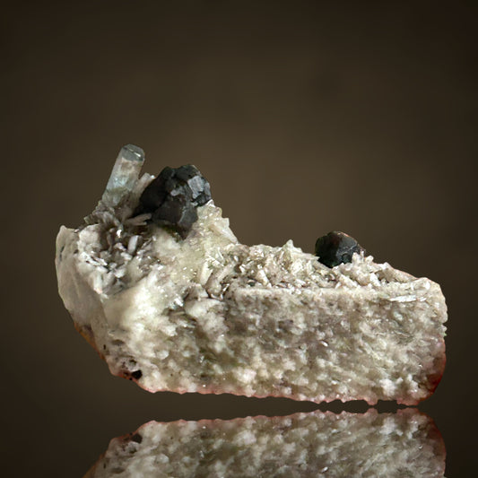 Aquamarine, Phlogopite - Erongo, Namibia