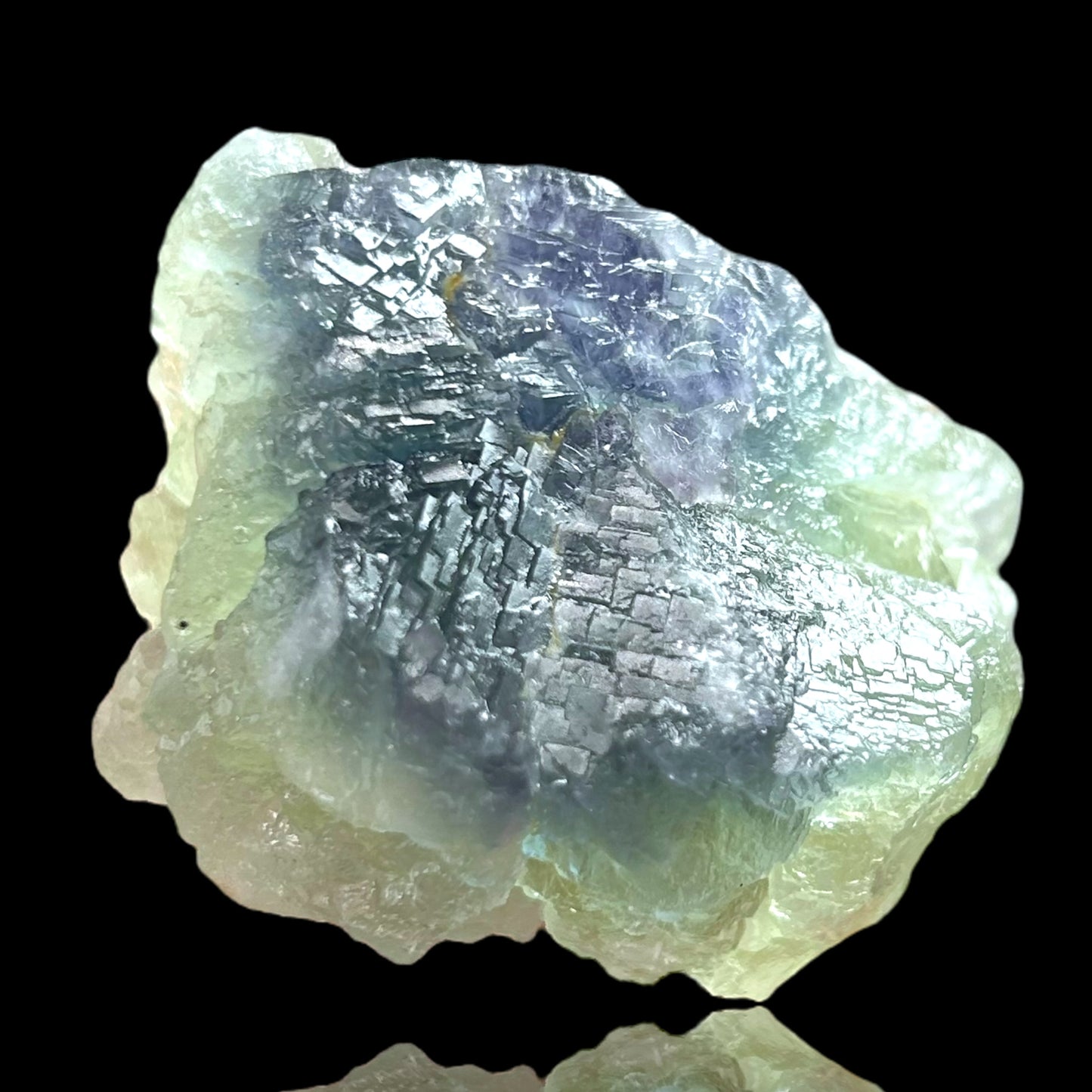 12 x alpine Fluorit/e *Gipfelkluft/Summit Cleft* - Weißeck, Österreich