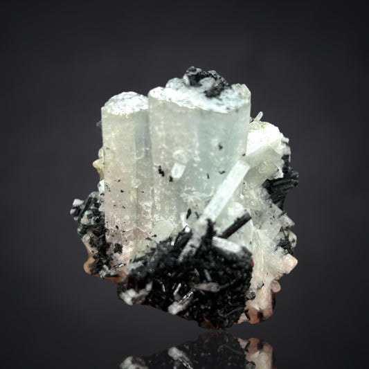 Aquamarin/e, Schorl Tourmaline - Erongo, Namibia