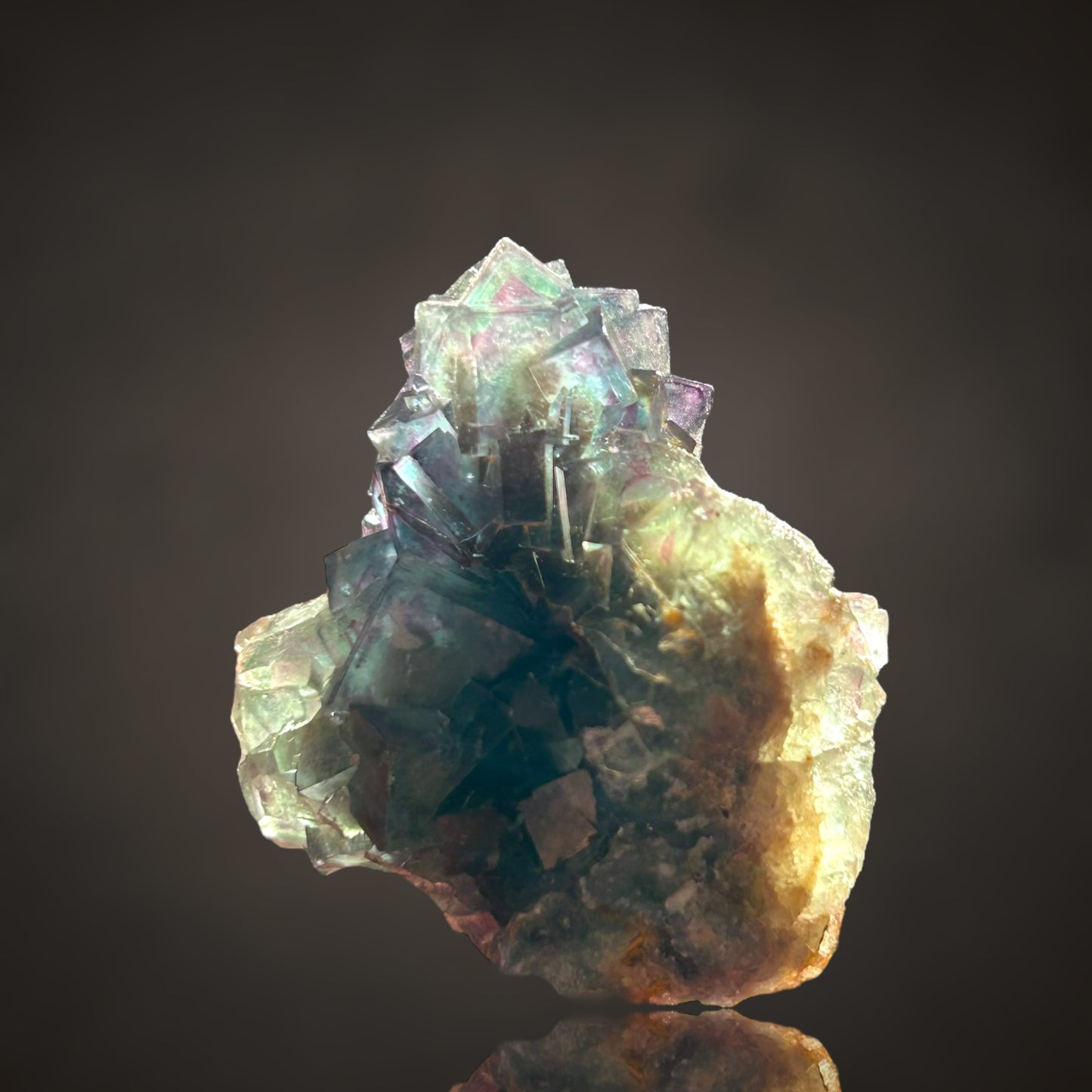 Phantomfluorit - Okorusu, Namibia