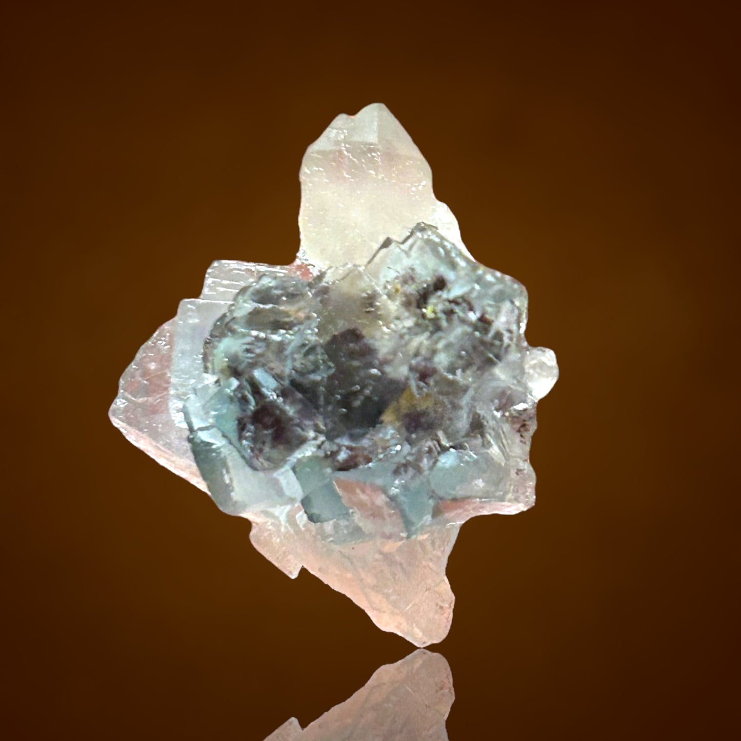 Fluorite, Quartz - Okorusu, Namibia