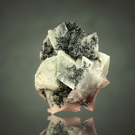 Anatase on Adularia - Habach Valley, Austria