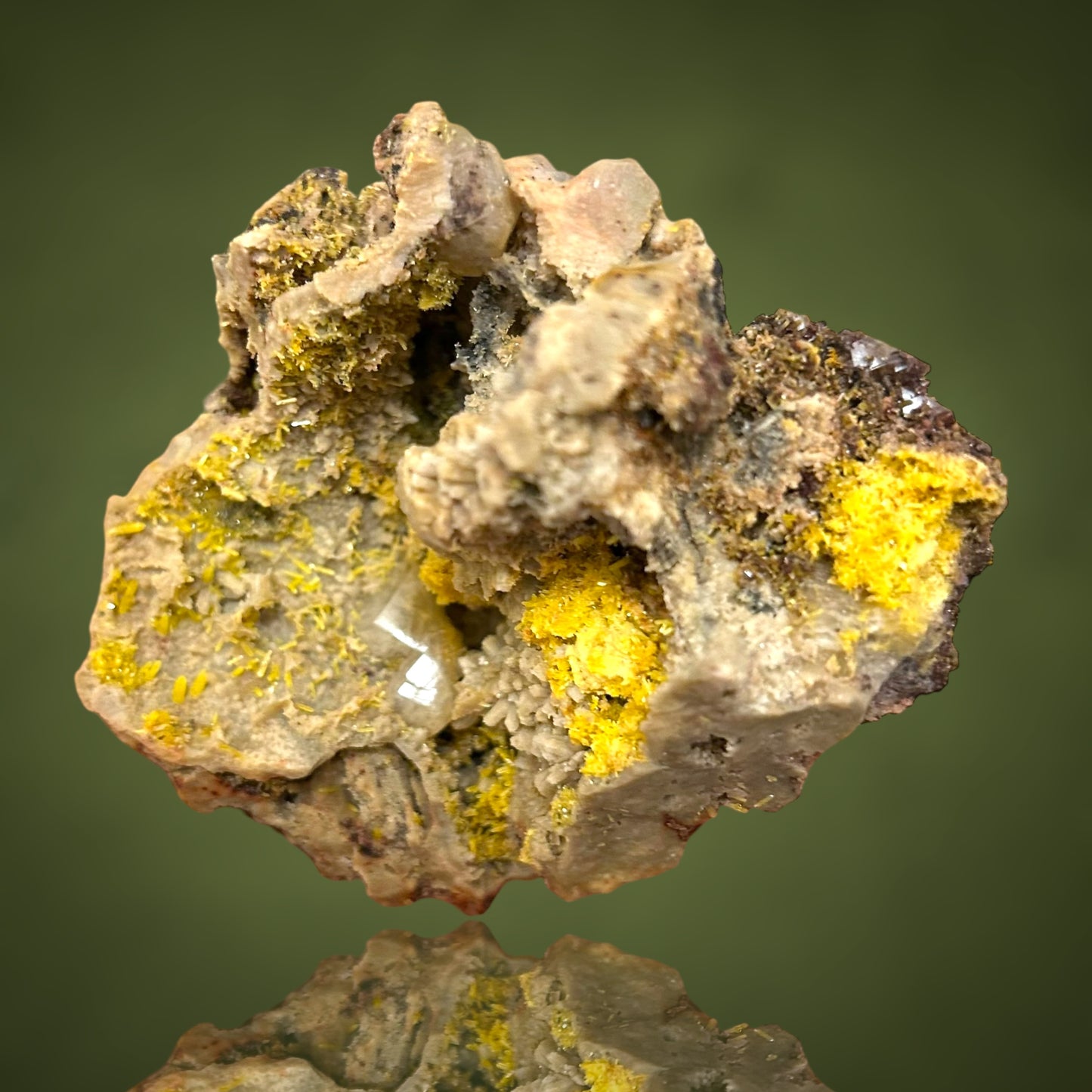 Mimetesit, Cerussit – Tsumeb, Namibia