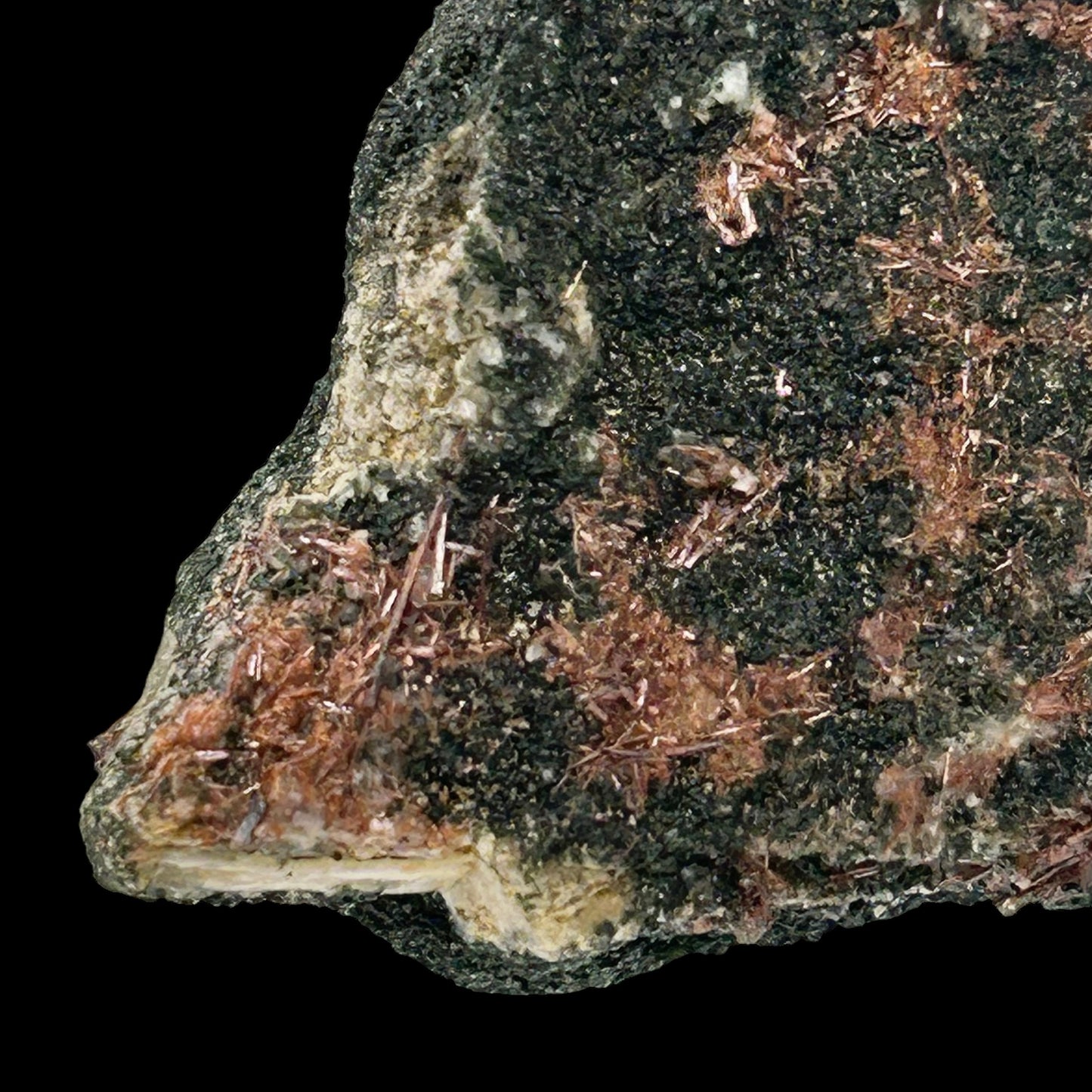 Sagenite (Rutile) on Microcline - Rauris, Austria