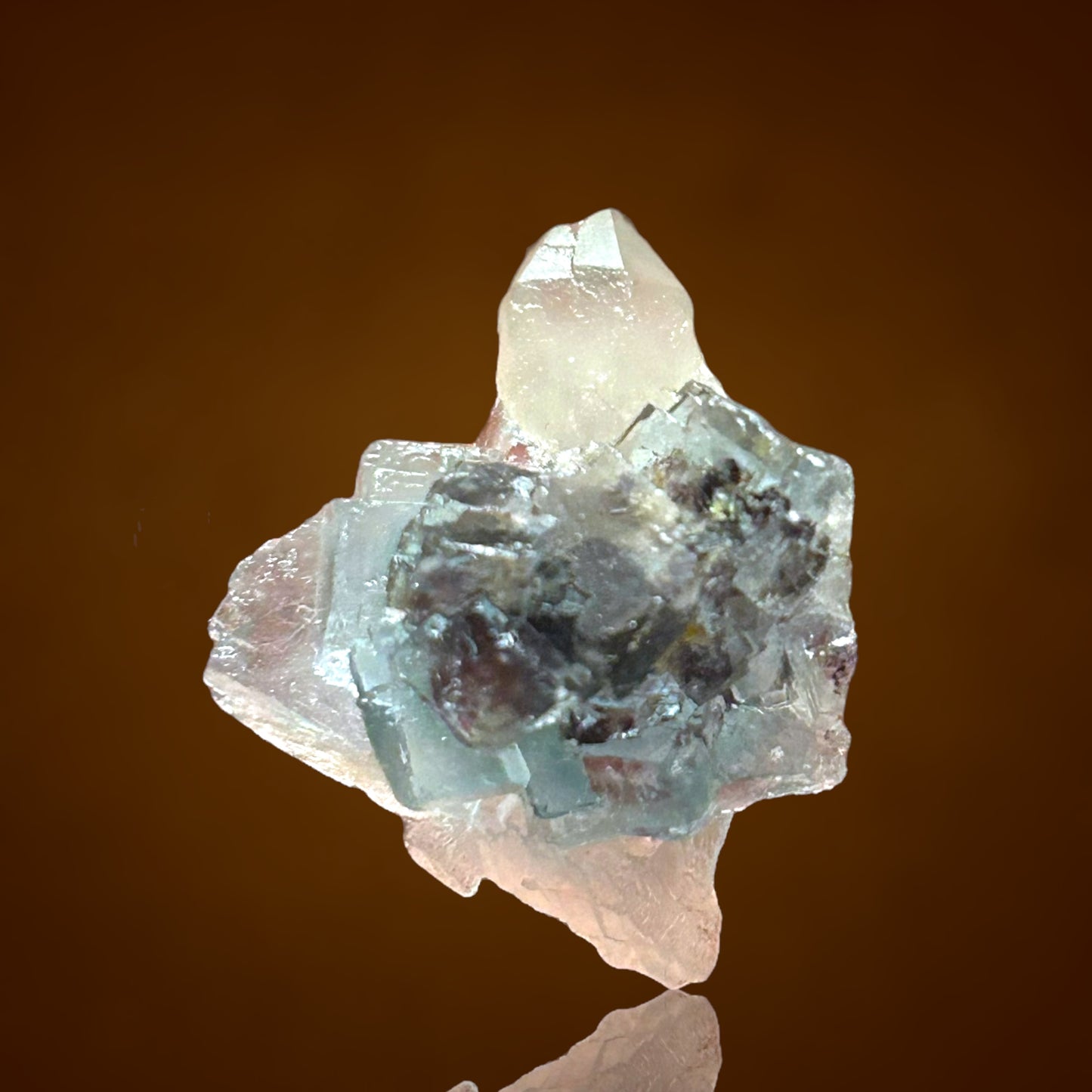 Fluorite, Quartz - Okorusu, Namibia
