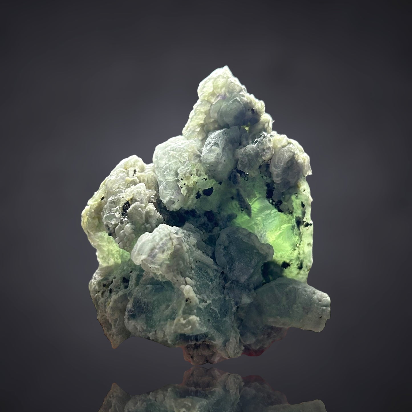Unusual green Fluorite from Weißeck, Austria