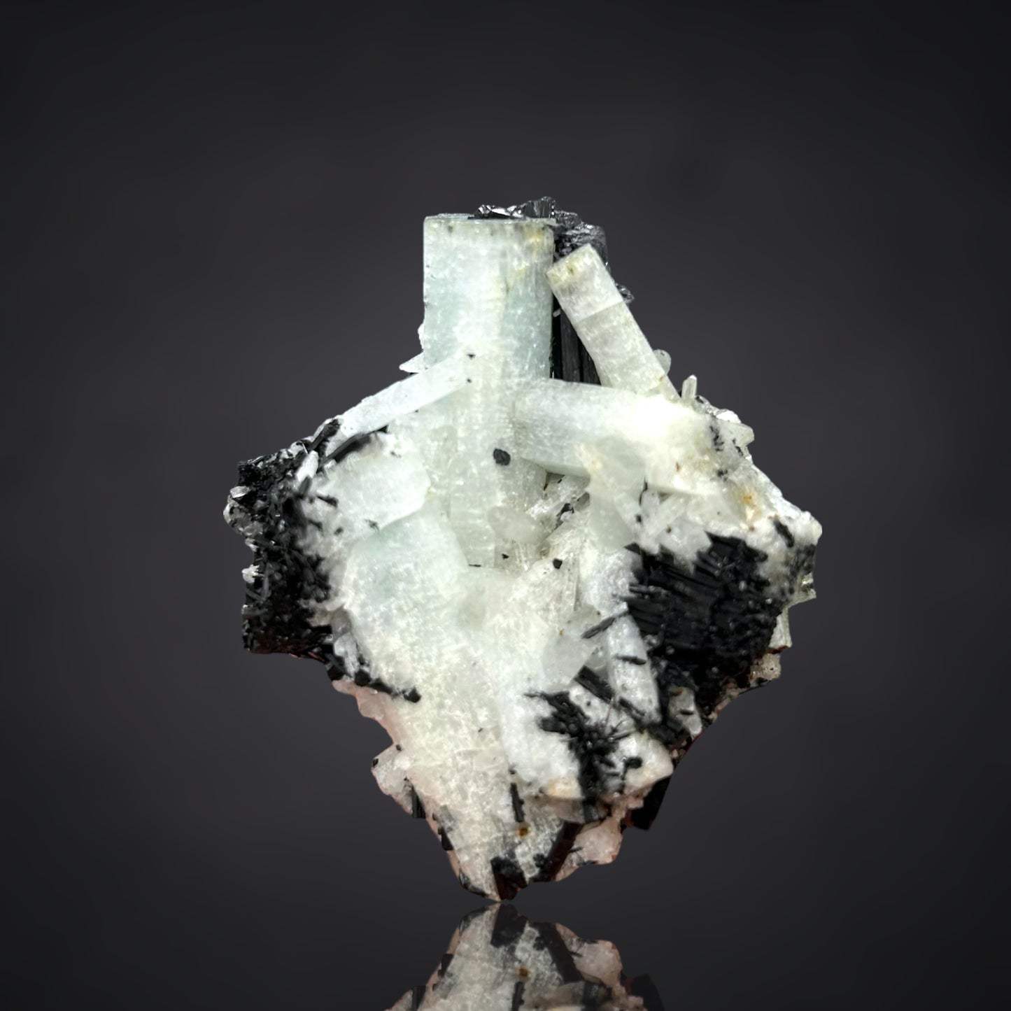 Aquamarin/e, Schorl Tourmaline - Erongo, Namibia