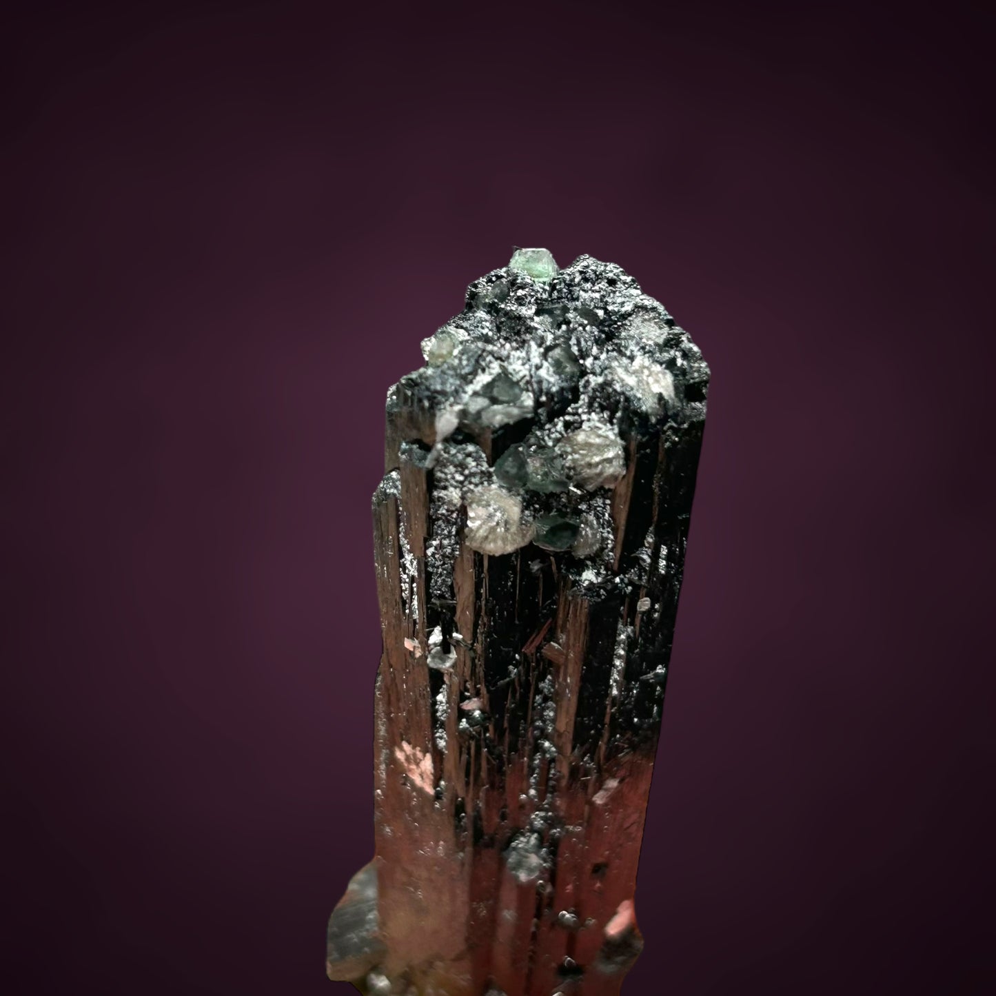 Fluorit, Turmalin, Zinnwaldit - Erongo, Namibia